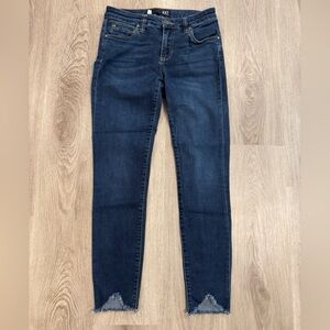 Kut from the Kloth Dark Wash Connie Ankle Skinny Jeans Size 4